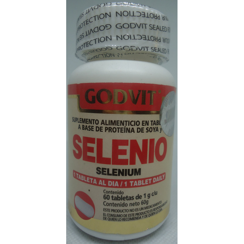 Selenio C/60 1g C/u Tabs
