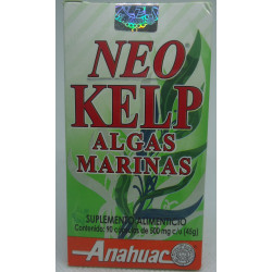 Neo Kelp Algas Marinas C/90 500mg C/u Caps