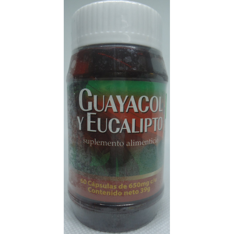 Guayacol Y Eucalipto C/60 Caps