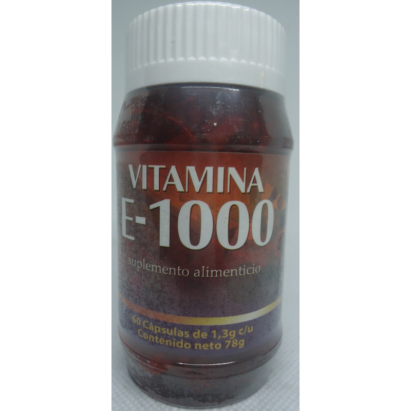 Vitamina E-1000 C/100 Caps