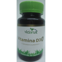 Vitamina D3 C/30 Caps