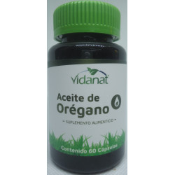 Aceite De Oregano C/60 Caps
