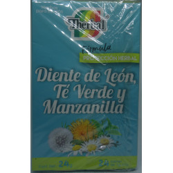 Diente De Leon, Te Verde Y Manzanilla C/24