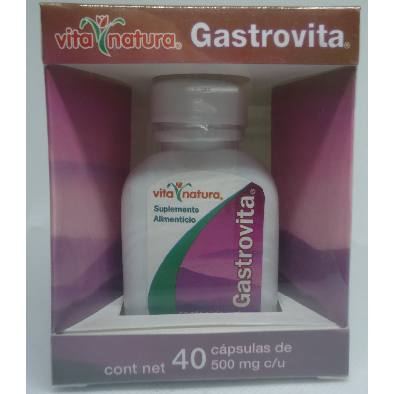 Gastrovita C/40 Caps 500Mg
