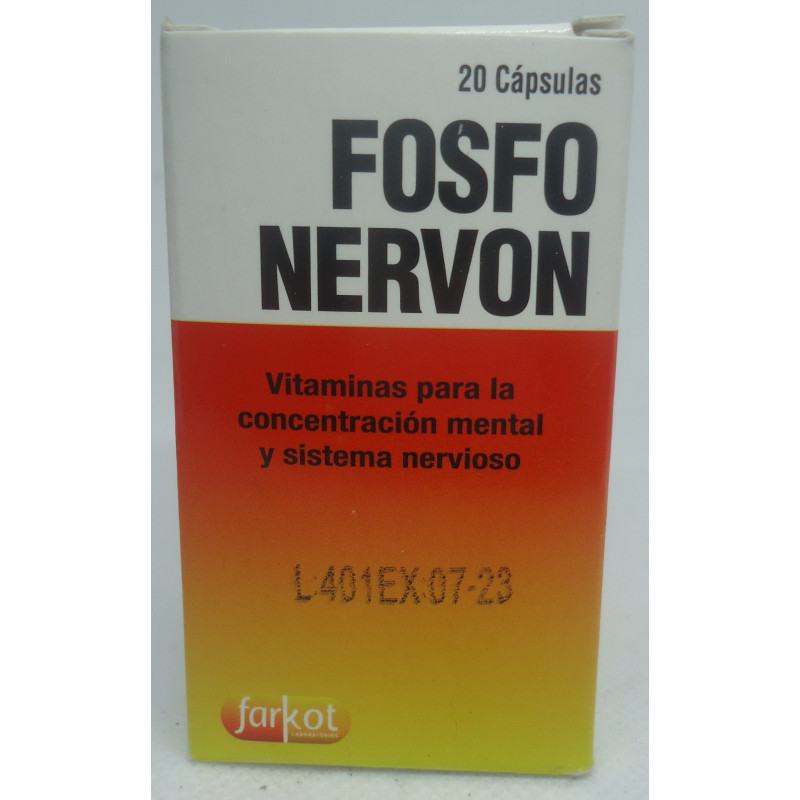 Fosfo Nervon C/20 Caps