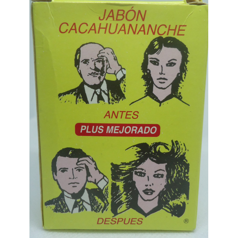 JABON DE CACAHUANANCHE PLUS MEJORADO 90G