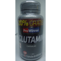 L-Glutamina C/120 600Mg C/u...