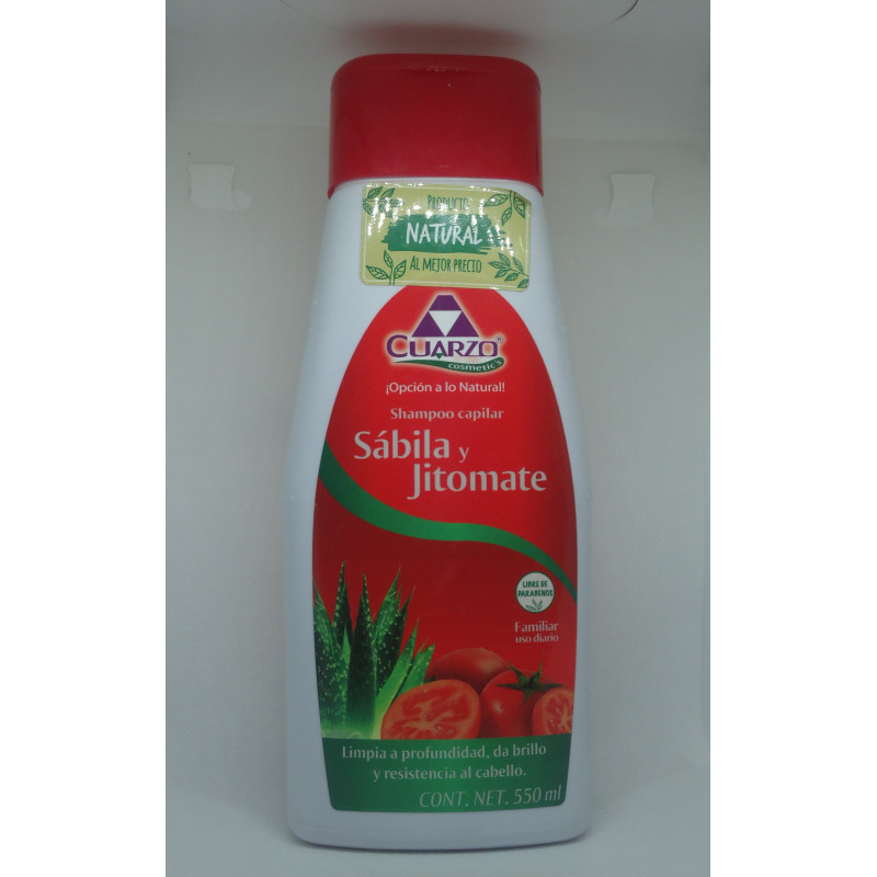 Shampoo De Sabila Y Jitomate 550 Ml