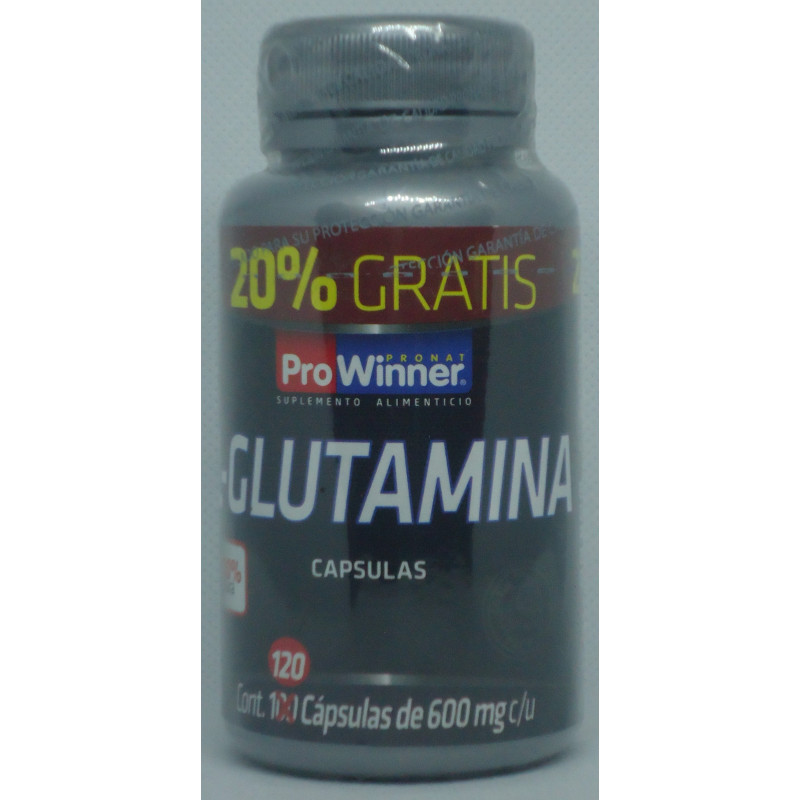 L-Glutamina 120 Caps