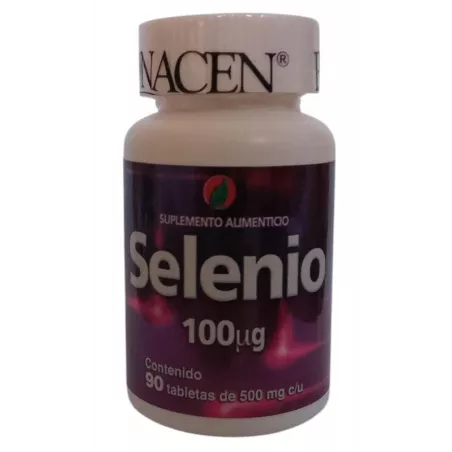 Selenio C/90 500mg C/u Tabs
