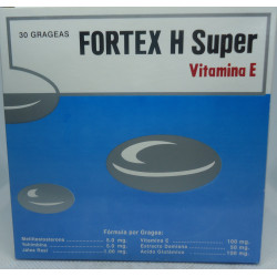 Fortex H Super C/vitamina E 30 Grag.