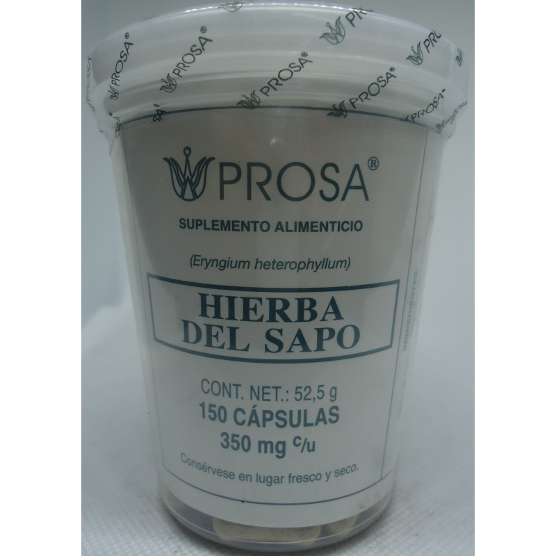 Hierba Del Sapo C/150 Caps 350mg C/u