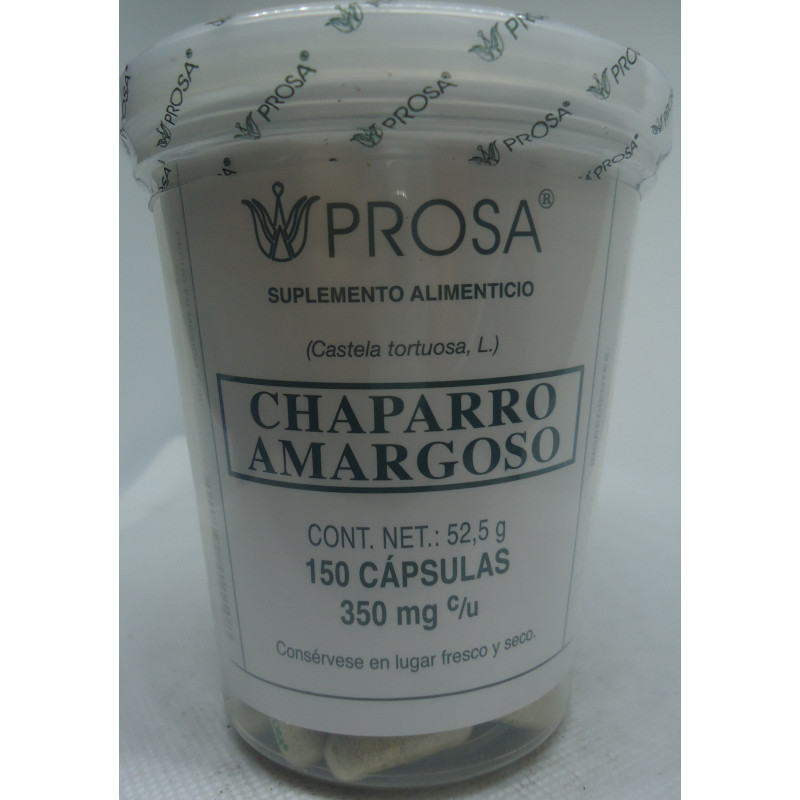 Chaparro Amargoso 150 Caps 400 Mg